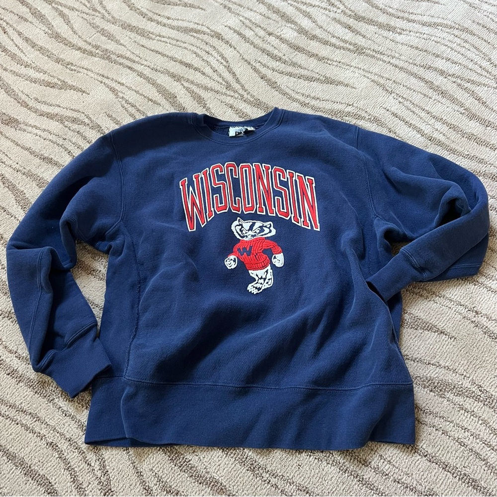 Wisconsin crewneck vintage